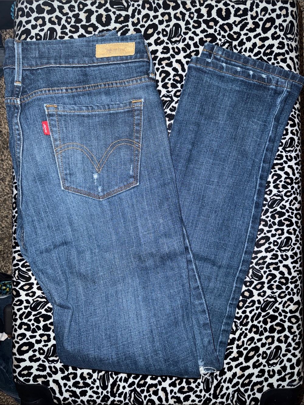 Levi's Women's Dark Blue Skinny Jeans